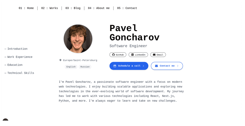 Portfolio Website - Image 3